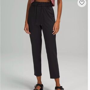 Lululemon stretch high rise pant 7/8 length